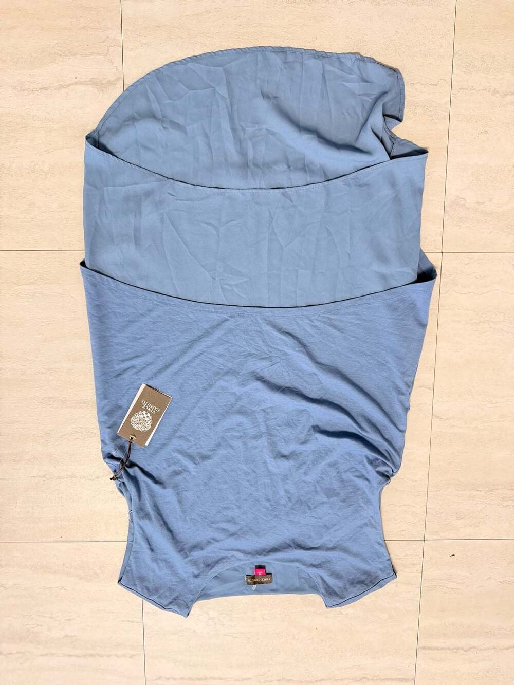 Vince Camuto Women's Sleeveless Layered High-Low Hem Tank Top
